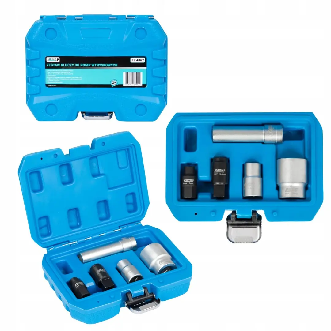 Bosch Dopsleutel Set VAG 1/2" Injectiepomp FR4867