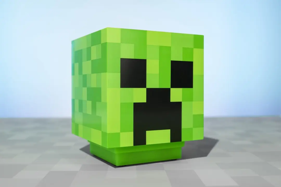 Paladone Minecraft Creeper Bureau-lamp - Groen licht