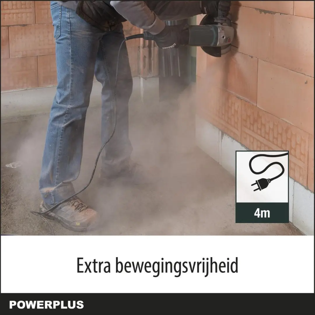 Powerplus POWP1030 Elektrische Haakse Slijper 2300W - 230mm