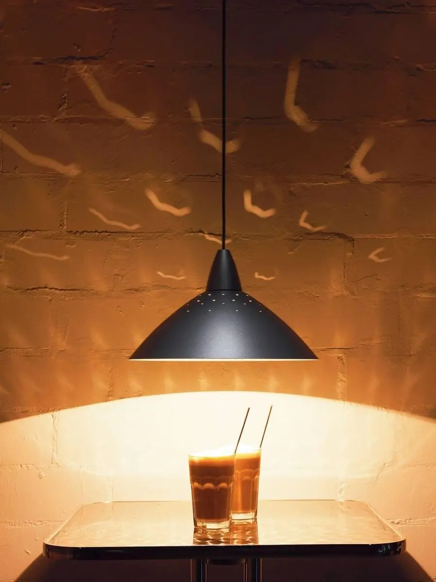 Brilliant LOGO Hanglamp - Grijs - Ø35cm