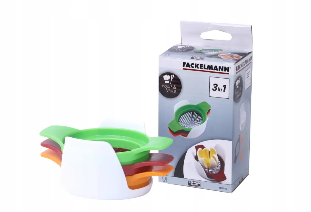 Fackelmann 3-in-1 Eiersnijder Groentesnijder