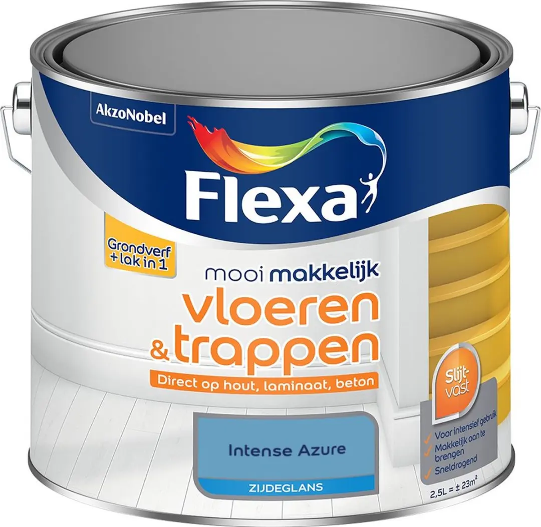 Flexa Mengverf Intense Azure