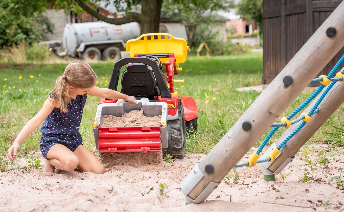Rolly Toys 408894 RollyBox + 4 Melkbussen