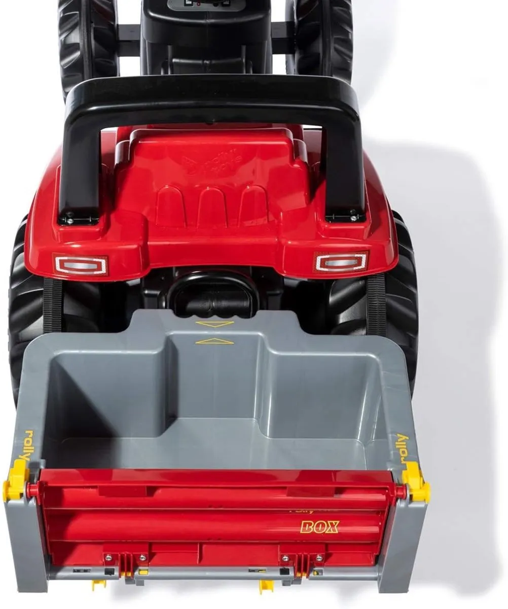 Rolly Toys RollyBox 408894 - 4 Melkbussen - Rood/Grijs