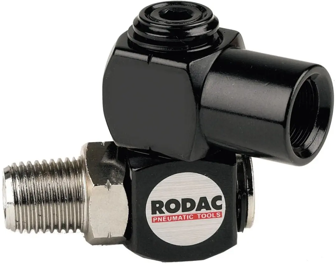 RODAC RA8640N12 Luchtkoppeling - Draaibaar - 1/2