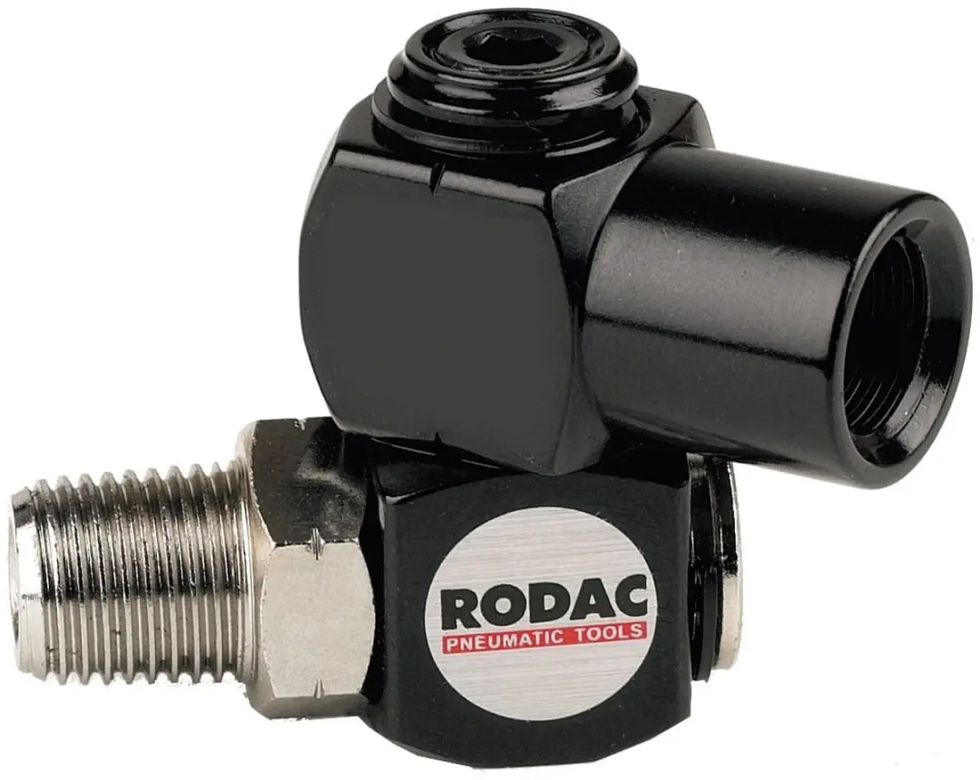 RODAC RA8640N12 Luchtkoppeling - Draaibaar - 1/2