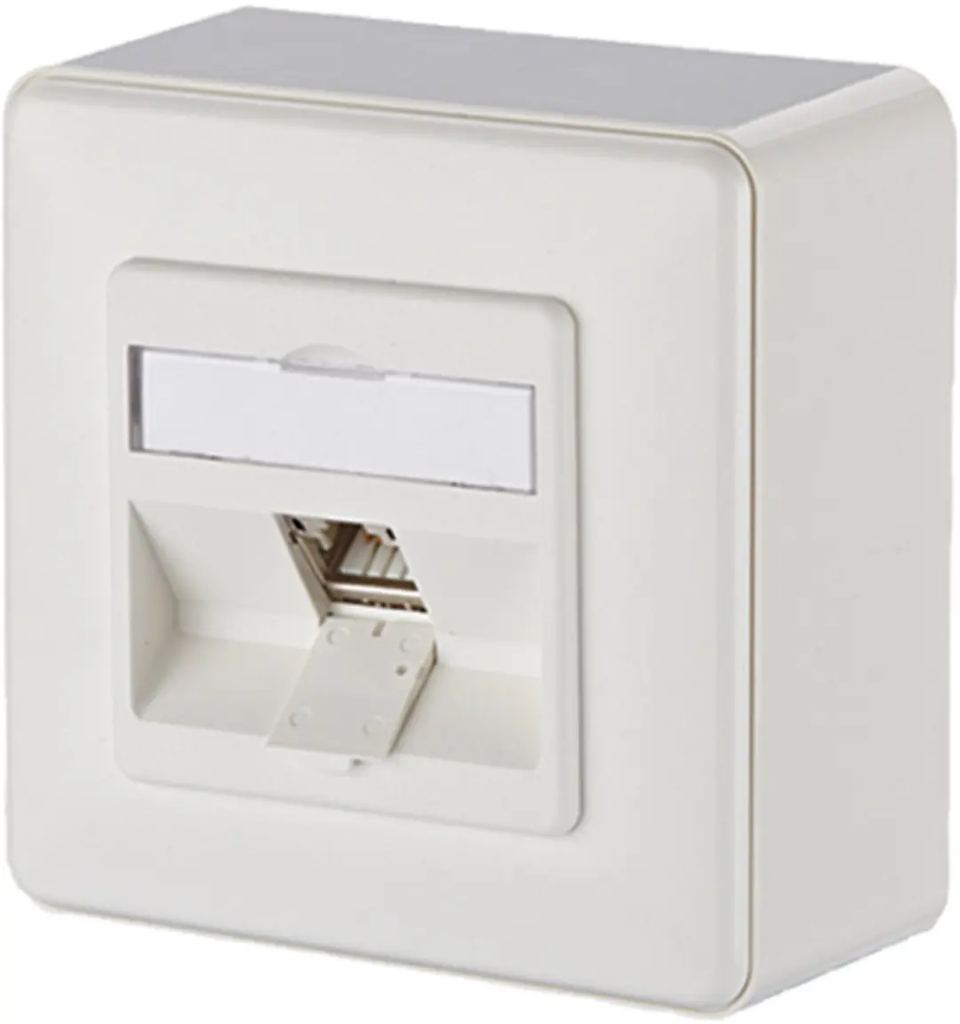 Metz Connect 130B12D10002-E Netwerkdoos Opbouw CAT 6A