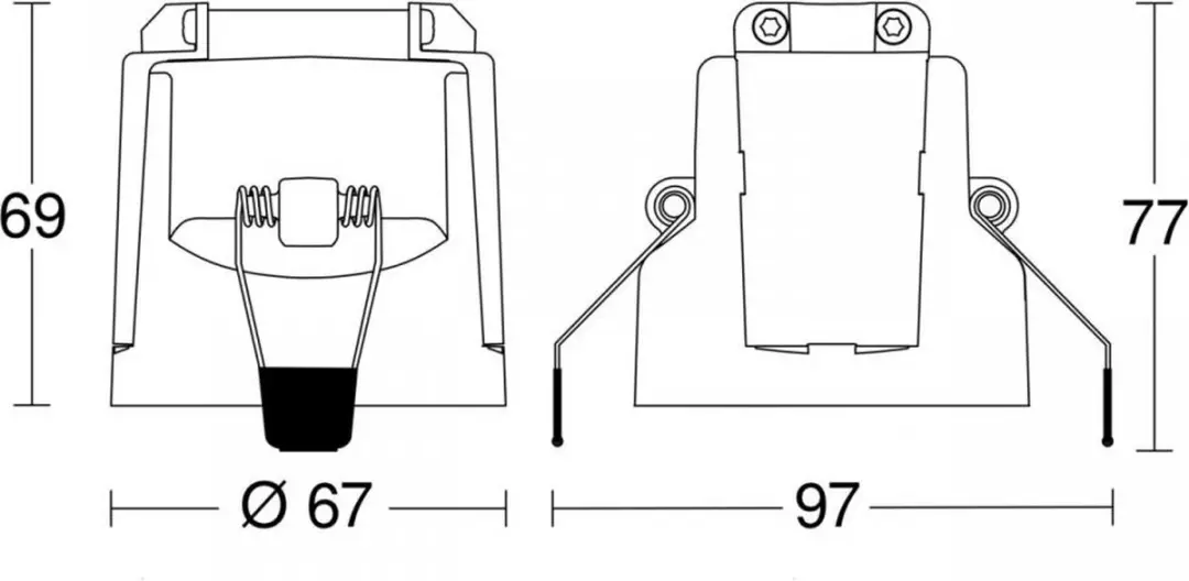 Steinel PD-24 ECO COM1 Bewegingsmelder Plafond