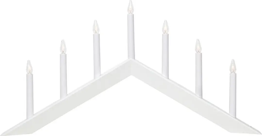 Star Trading Arched Candles Arrow Elektrisch 7-vlammig