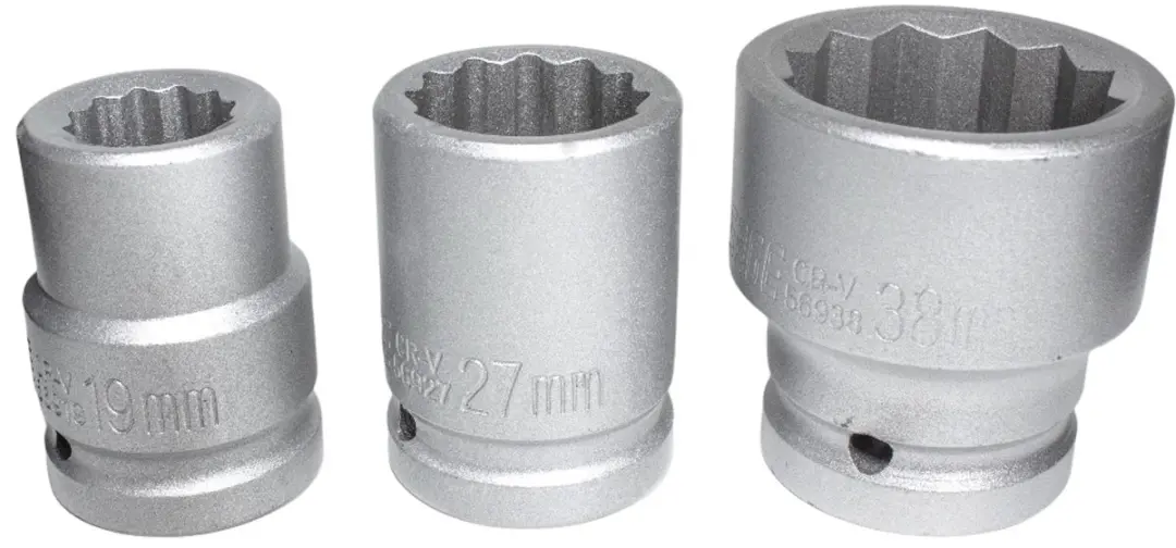 Forsage Slagdopp 3/4" 12-kant 27mm CrV