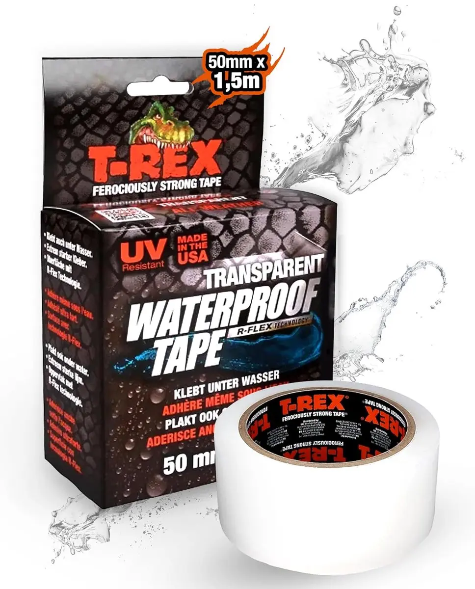 Kip T-REX Waterdichte Plakband 50mm x 1,5m