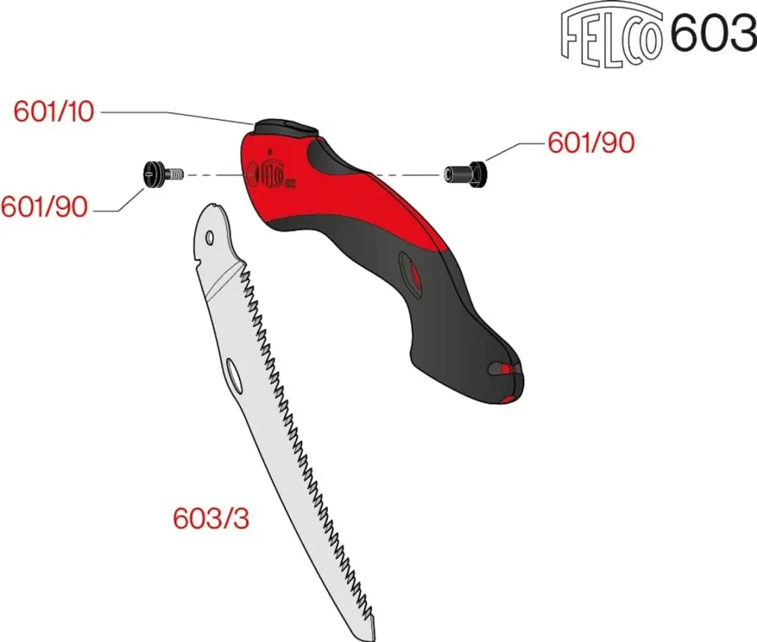 Felco 603 Snoeizaag - inklapbaar - Ø100mm