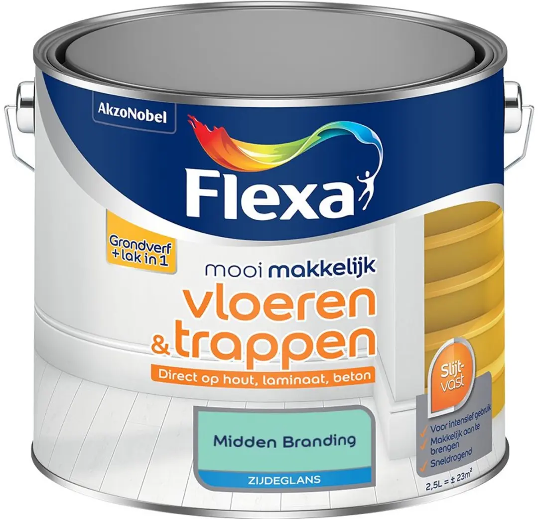 Flexa Mengverf Midden Branding 2,5L