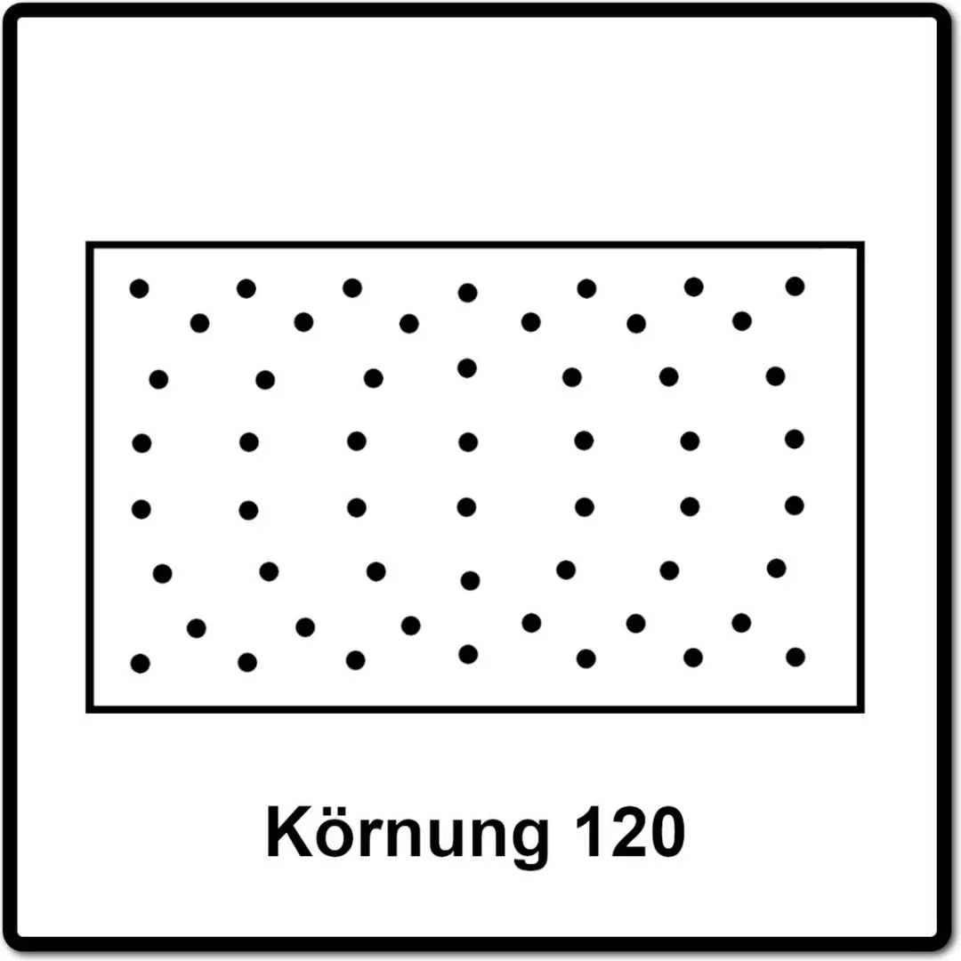 Mirka Iridium P120 Schuurpapier 100 Stuks