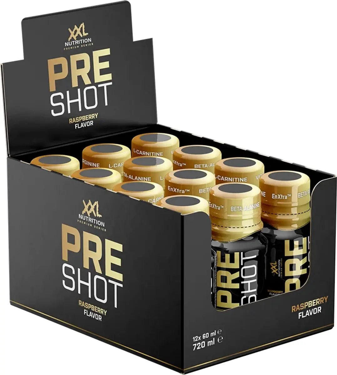 XXL Nutrition Pre Shot Raspberry