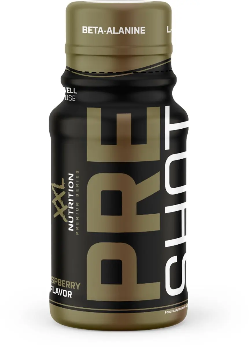 XXL Nutrition Pre Shot Raspberry - 12 Stuks