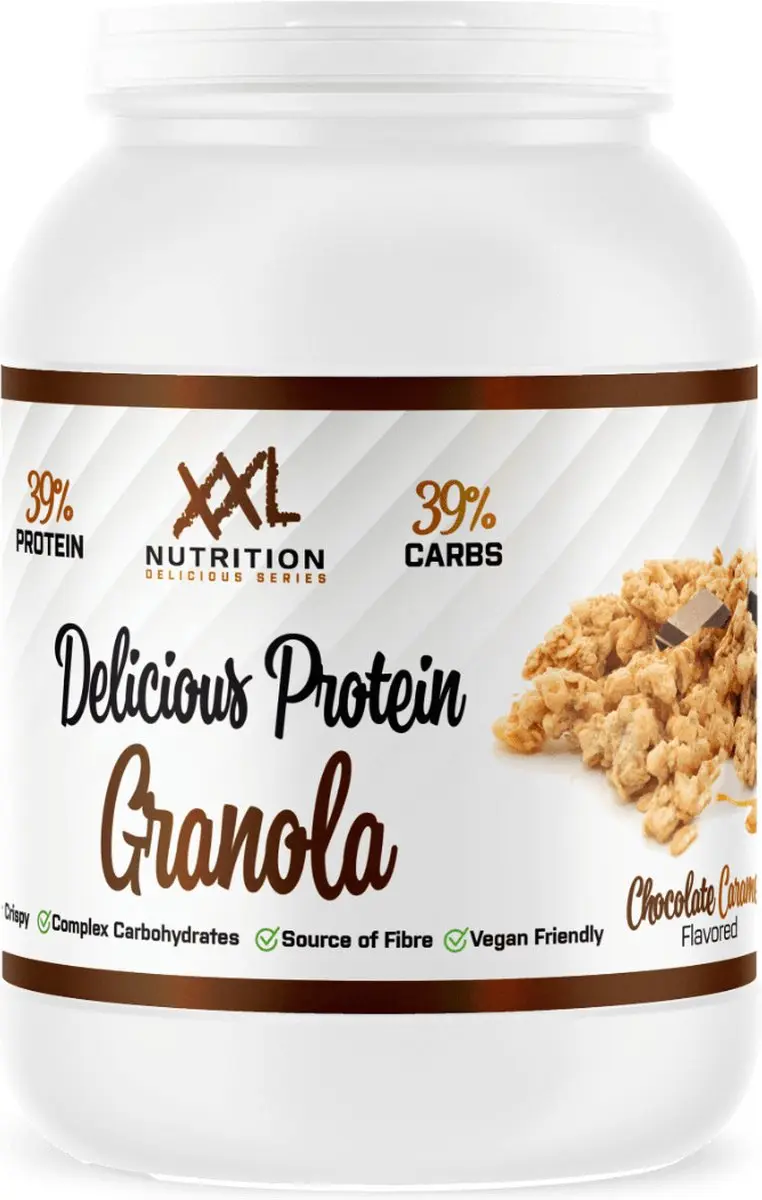 XXL Nutrition Delicious Protein Granola Chocolade/Caramel 450g