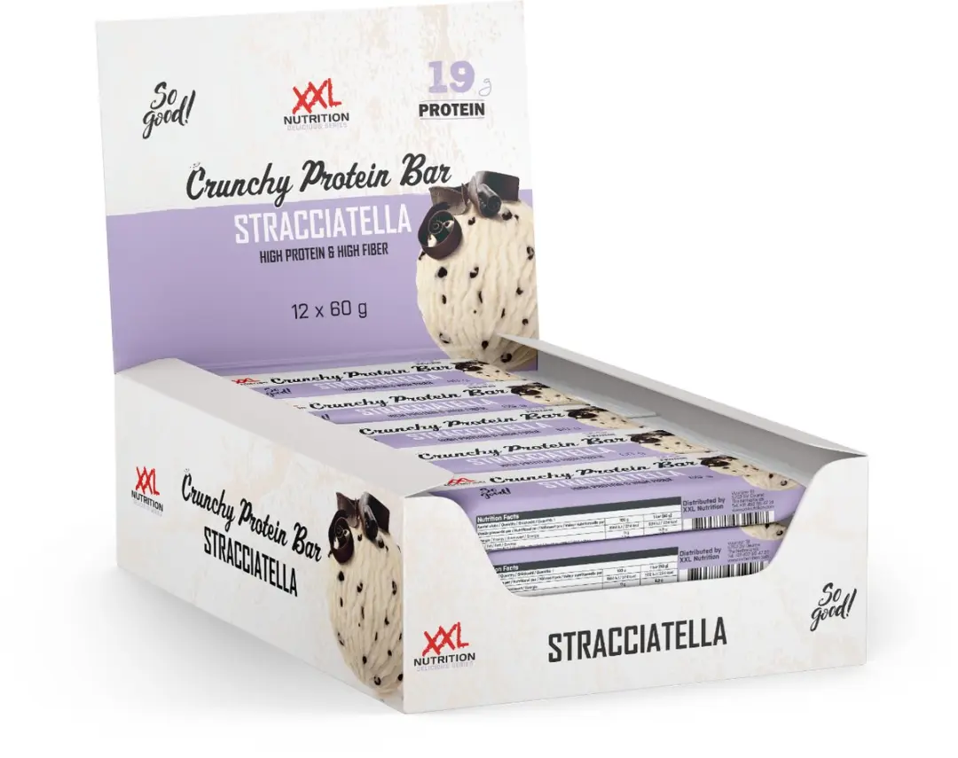 XXL Nutrition Crunchy Protein Bar Stracciatella
