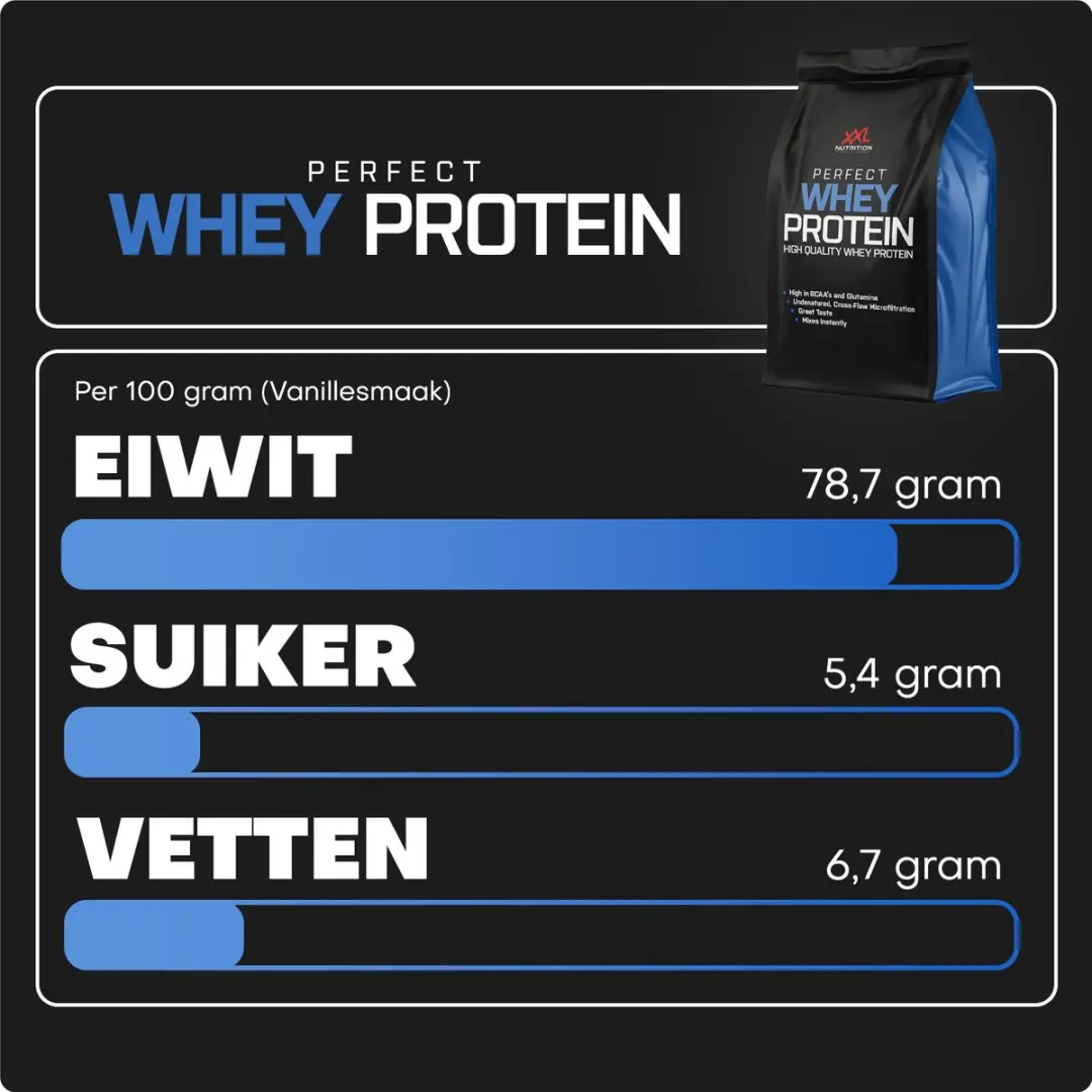 XXL Nutrition Perfect Whey Protein Vanille 2000g