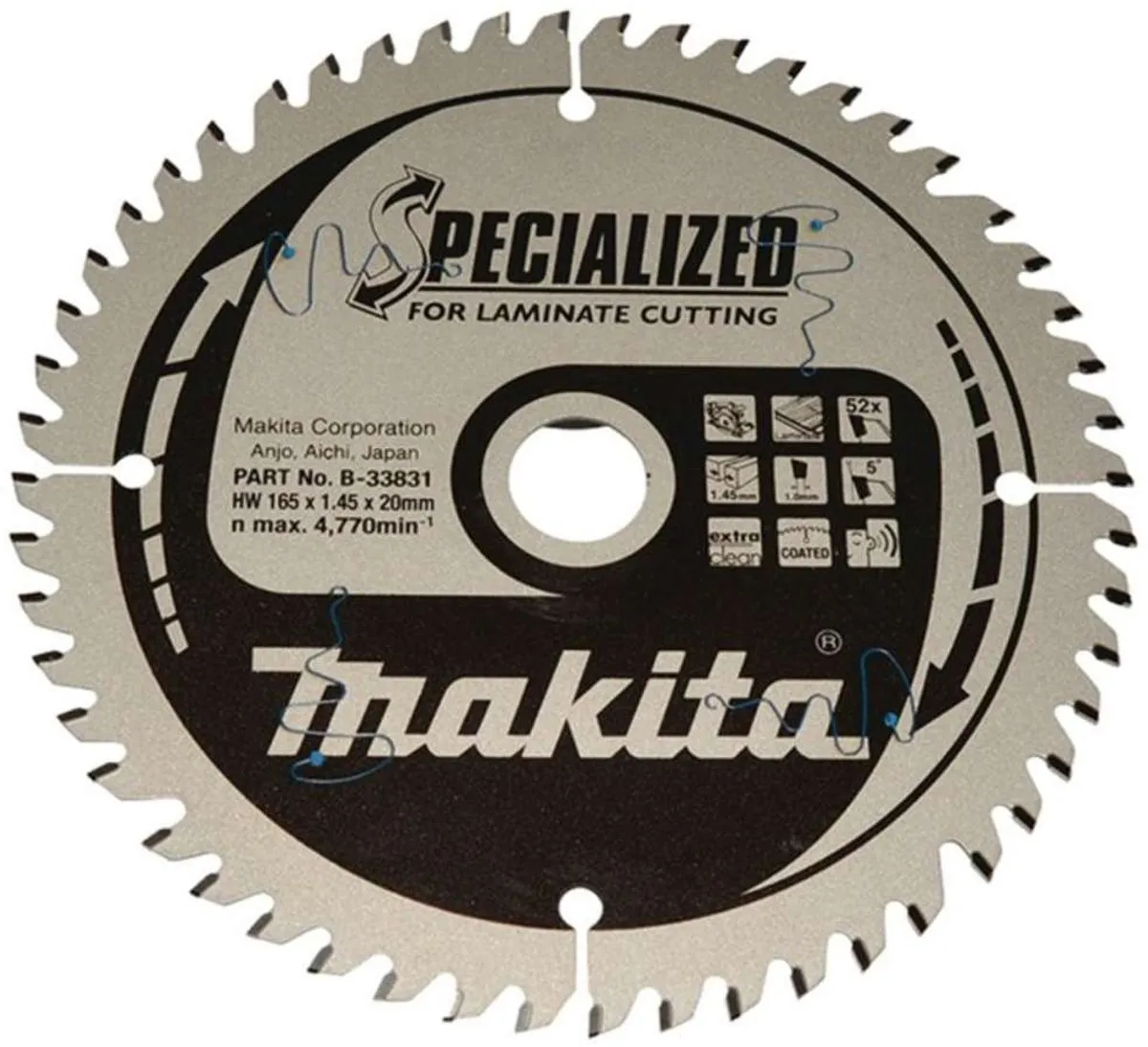 Makita B-33831 Laminatenzaagblad 136mm