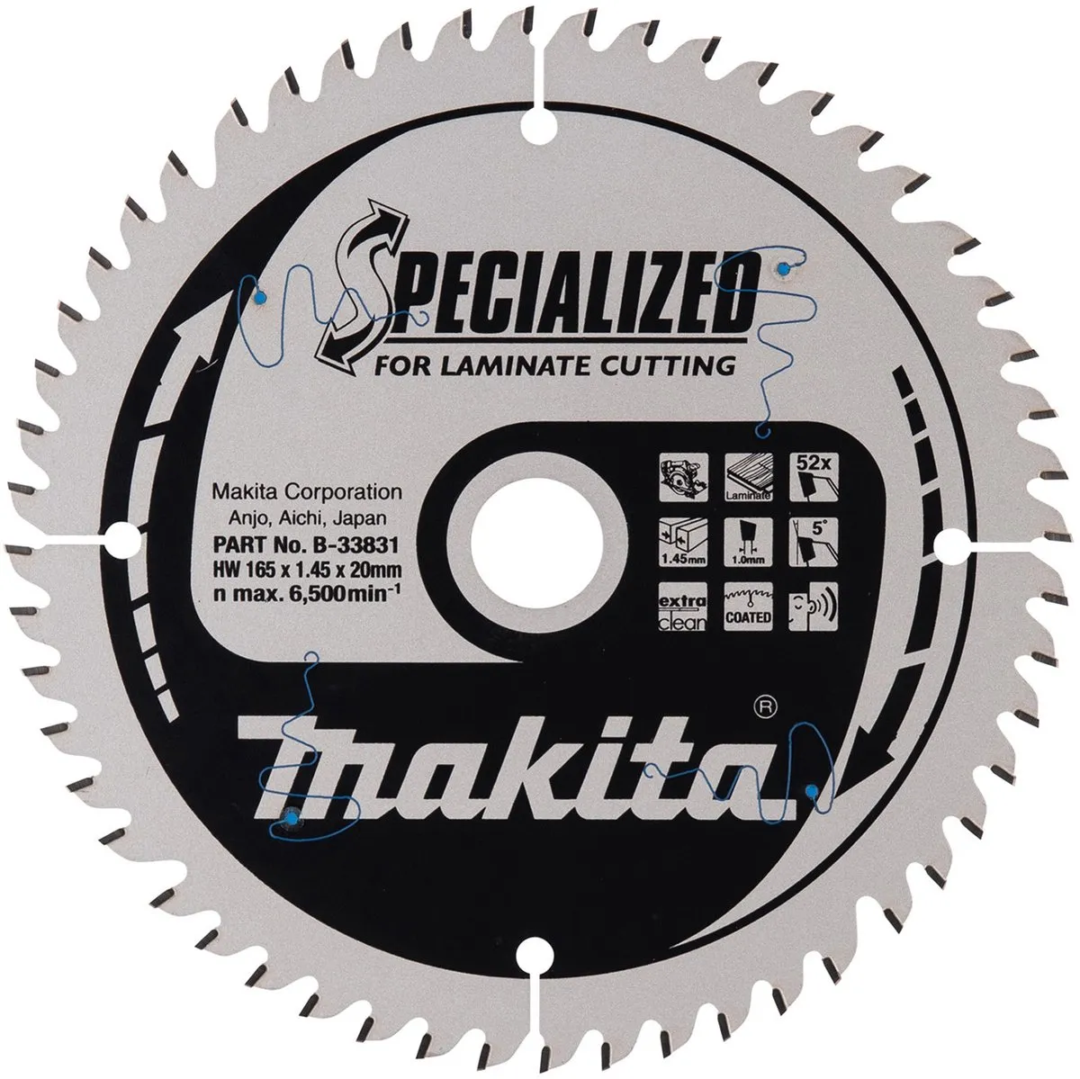Makita B-33831 Laminatenzaagblad 136mm
