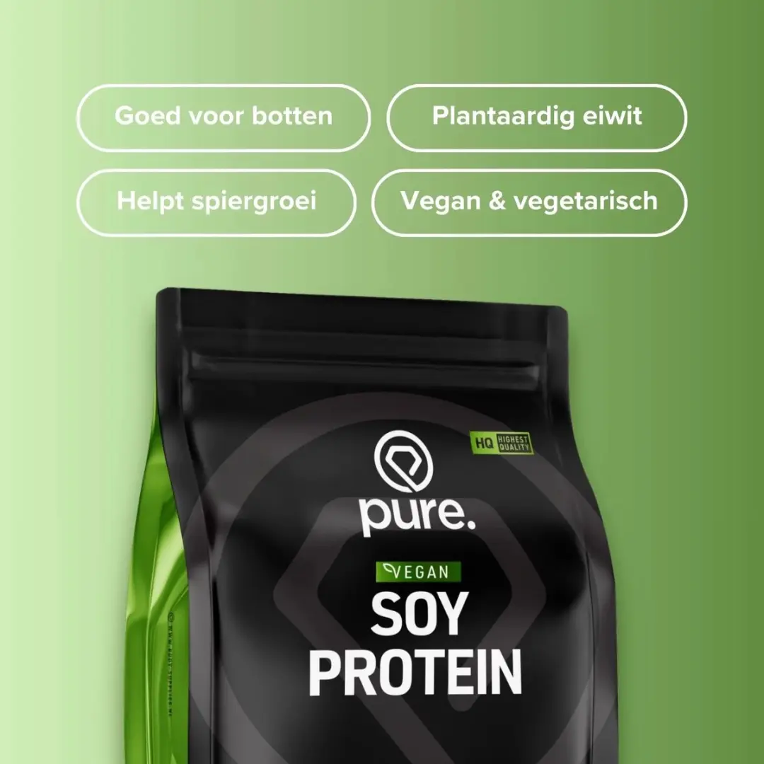 Pure Soy Protein Peach Mango 2000g - 26g Eiwit per Portie