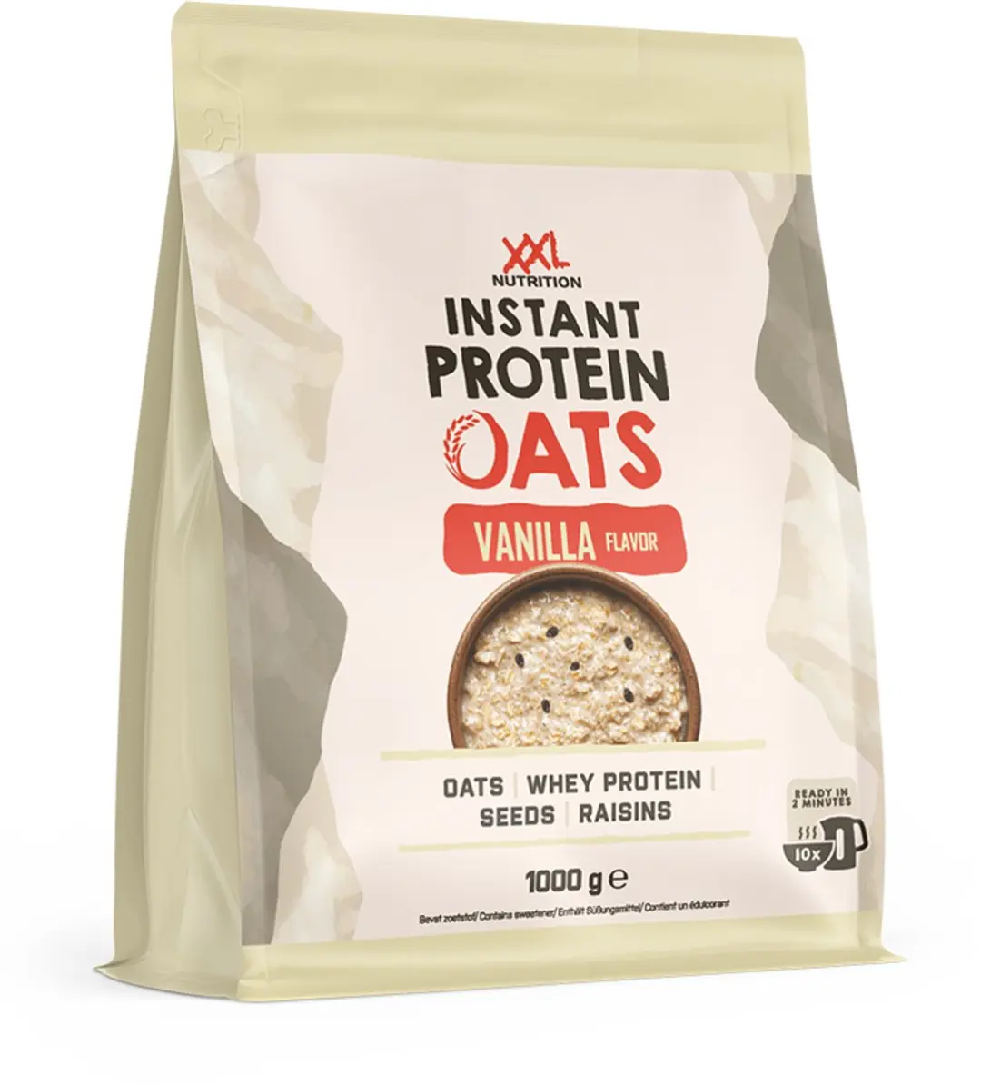 XXL Nutrition Instant Protein Oats Vanille 1000g
