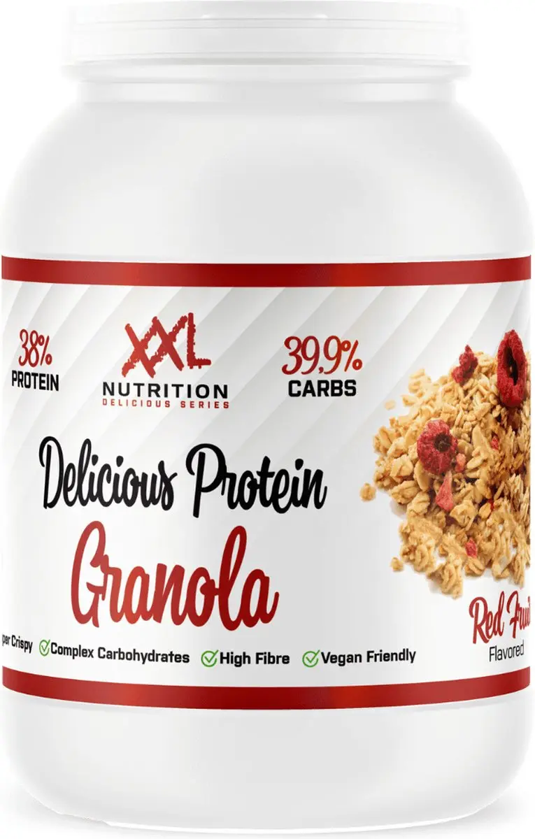 XXL Nutrition Delicious Protein Granola Red Fruit 450g