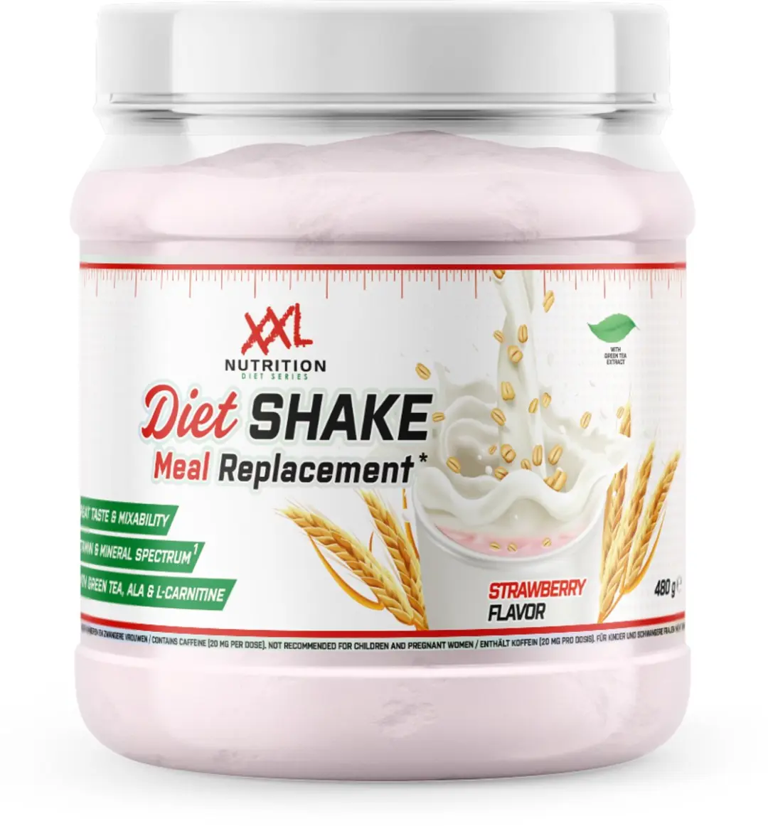 XXL Nutrition Diet Shake Aardbei 480g