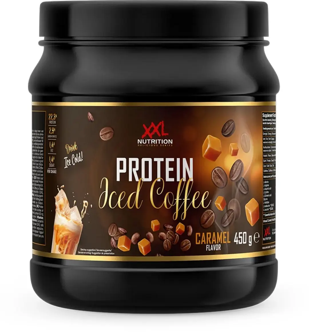 XXL Nutrition Protein Iced Coffee Caramel 450g