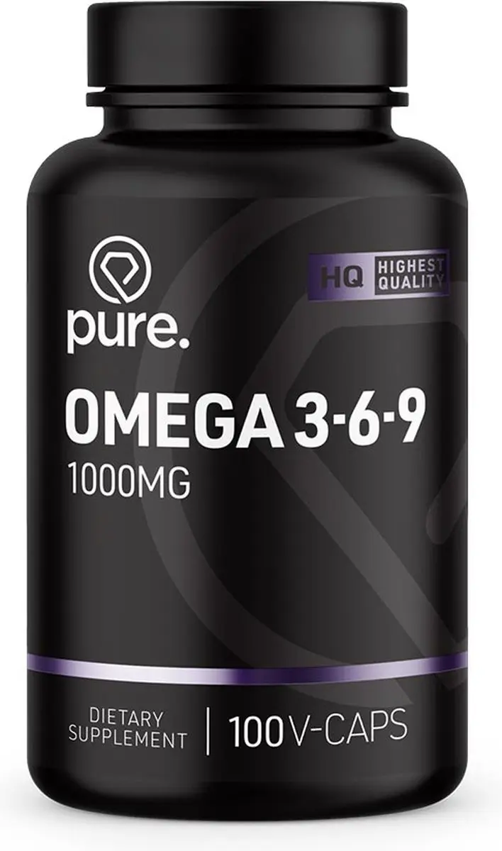 Pure Omega 3-6-9 Softgels 1000mg - 100 Stuks
