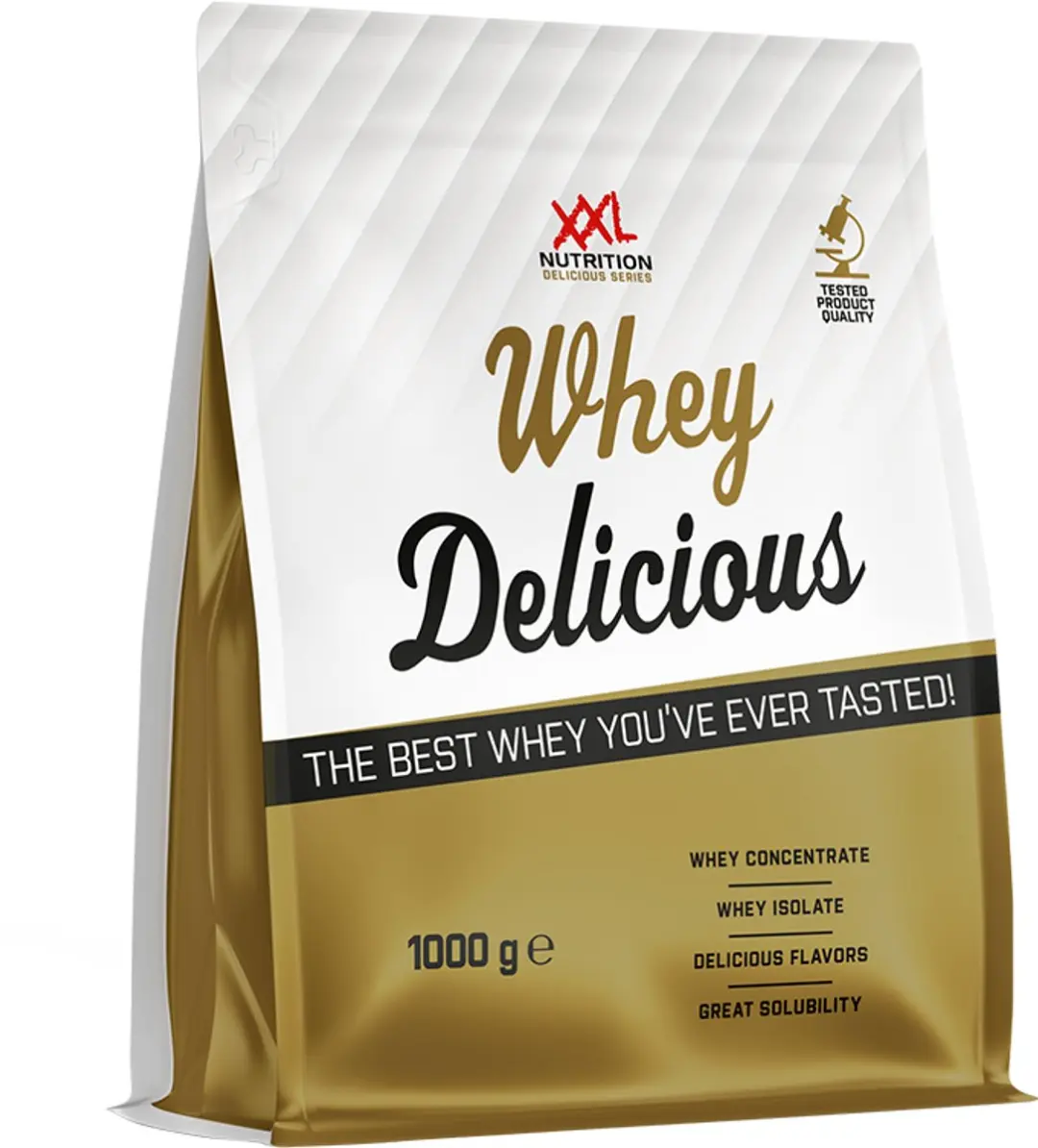 XXL Nutrition Whey Delicious Vanille Eiwitpoeder 1000g