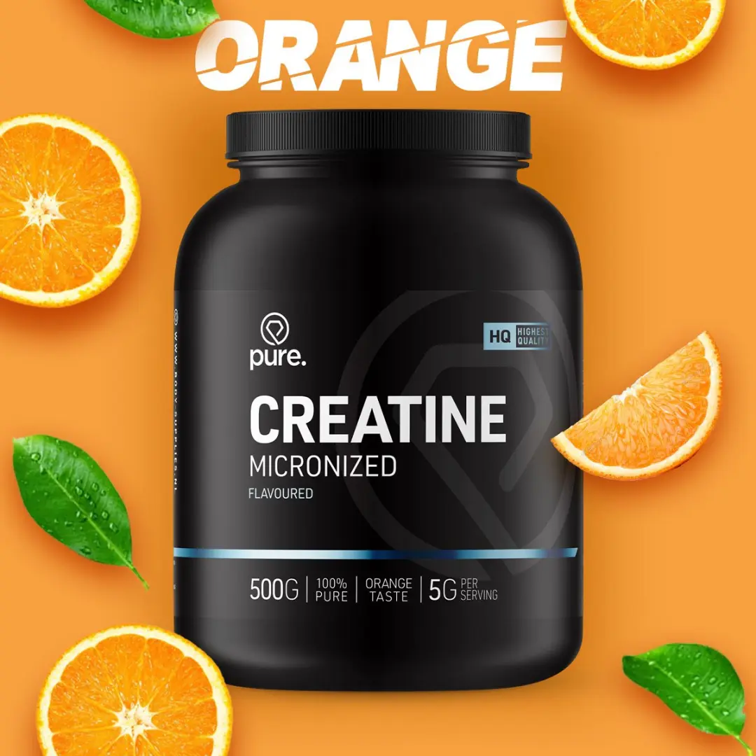 Pure Creatine Monohydraat Orange 500g