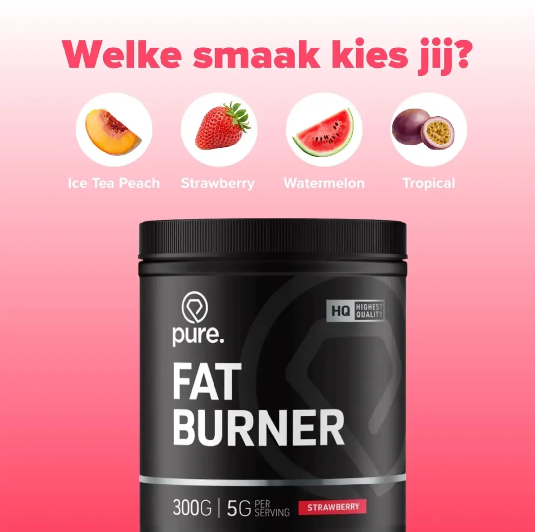 Pure FatBurner Ice Tea Peach 300g