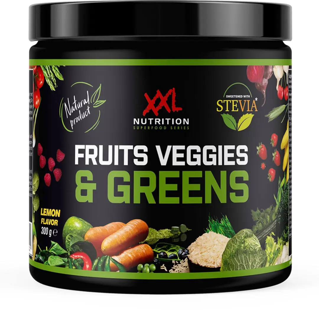 XXL Nutrition Fruits Veggies & Greens Lemon