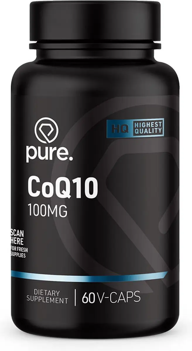 Pure CoQ10 100mg Vegan Capsules