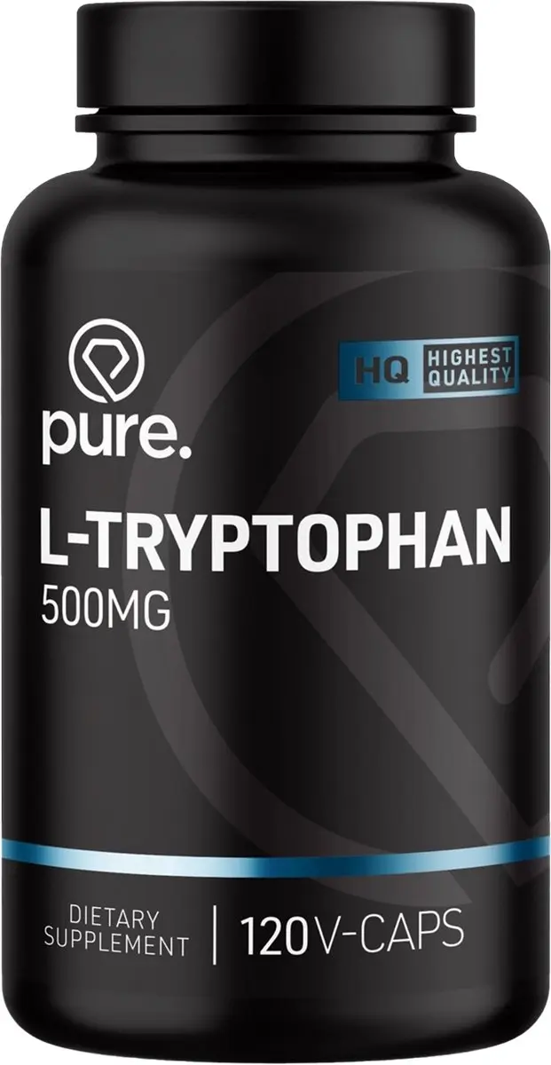 Pure L-Tryptofaan 500mg - 120 V-caps
