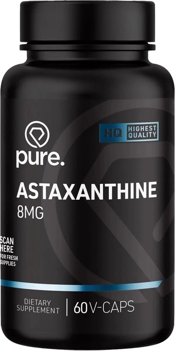 Pure Astaxanthine 60 Vegancapsules