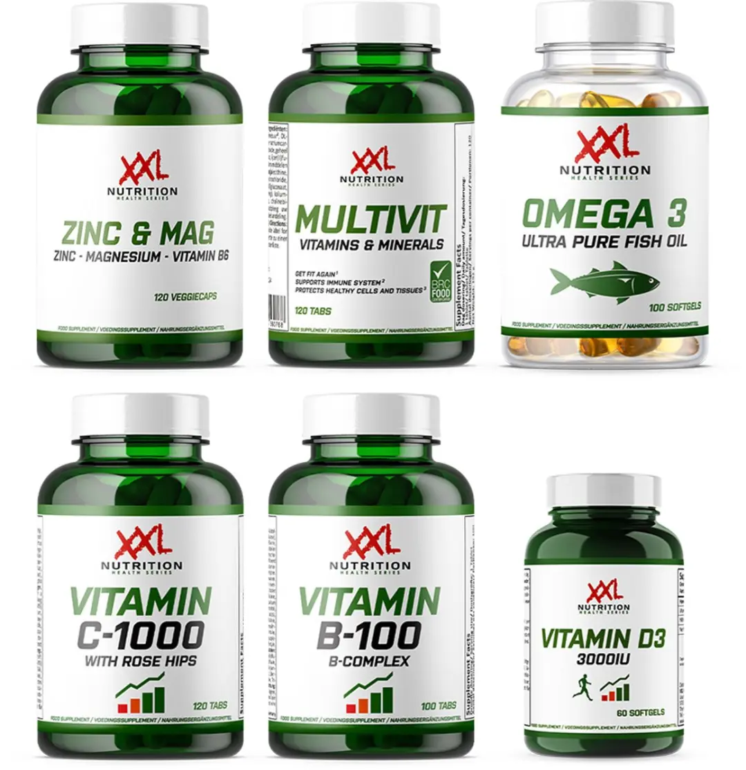 XXL Nutrition Vitamine B100 Complex 100 Tabletten