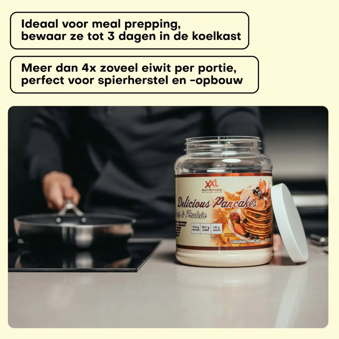 XXL Nutrition Delicious Pancakes Vanille Eiwitpannenkoeken 1000g