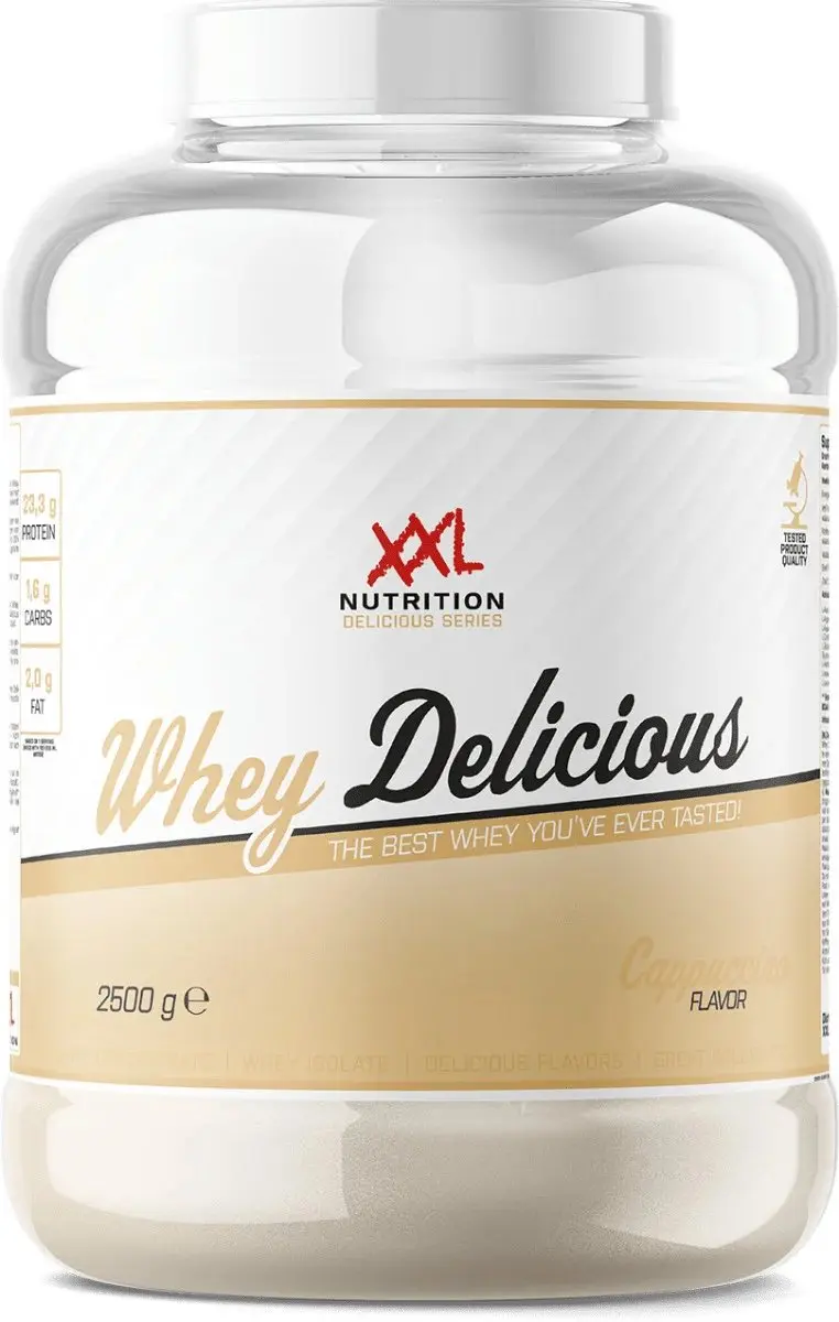 XXL Nutrition Whey Delicious Cappuccino Eiwitpoeder 2500g