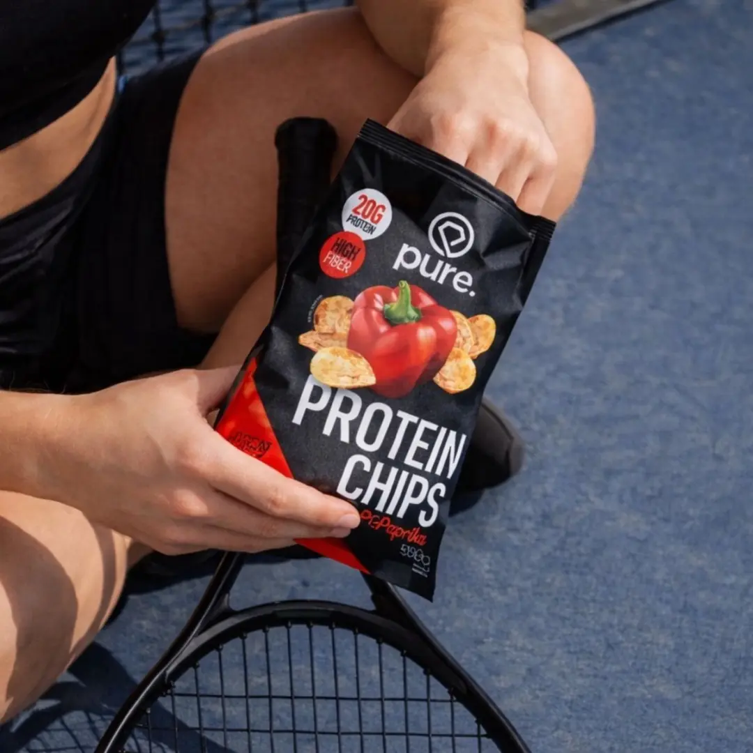 Pure Protein Chips Barbecue 50g - Hoog in eiwit & vezels