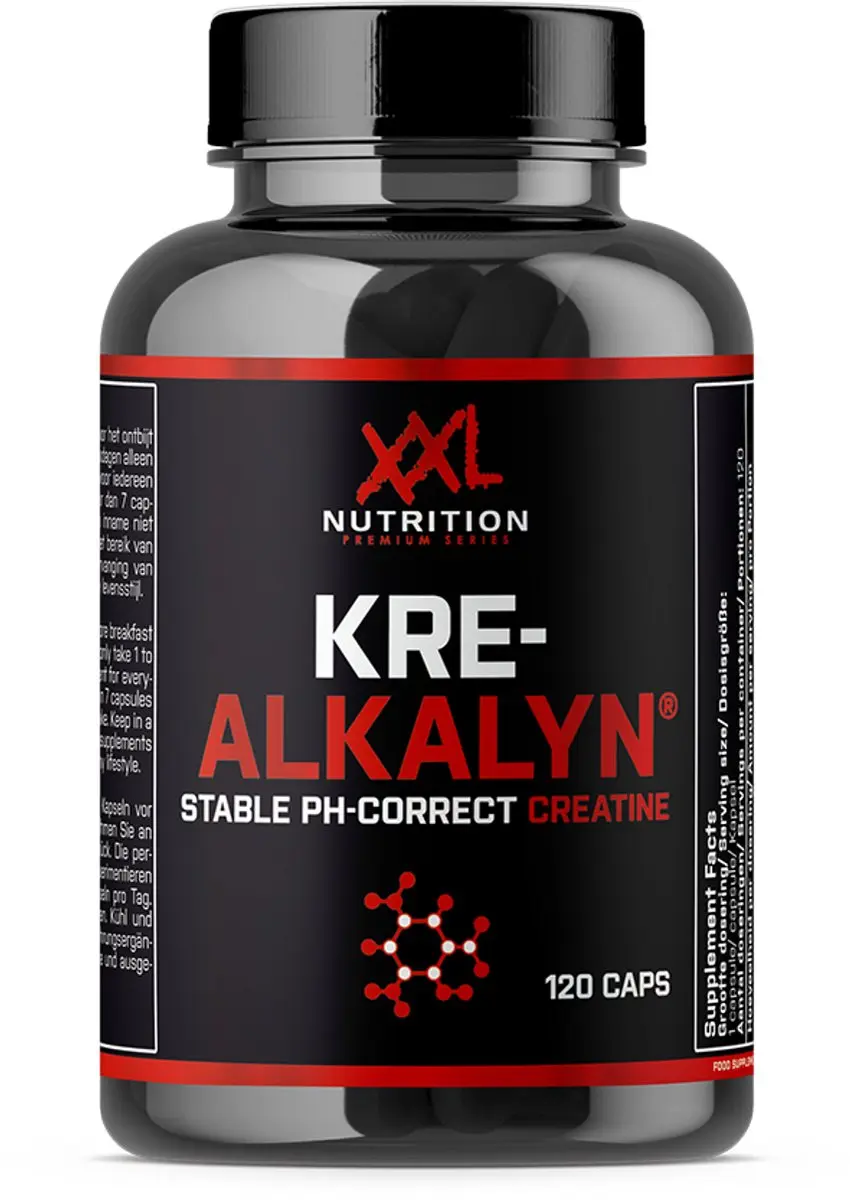 XXL Nutrition Kre-Alkalyn 120 Capsules