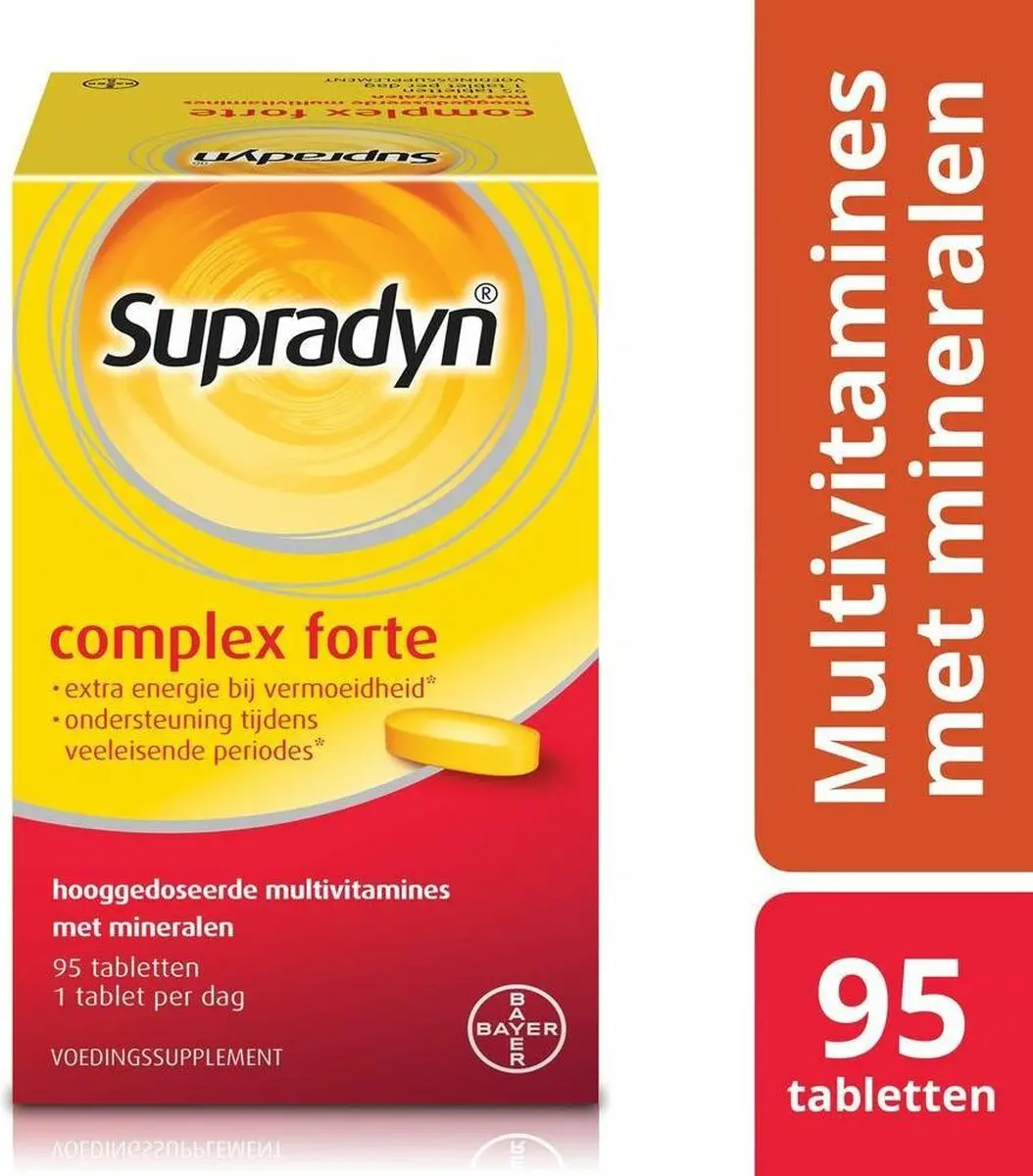 Supradyn Complex Forte 380g - 4x95 Tabletten