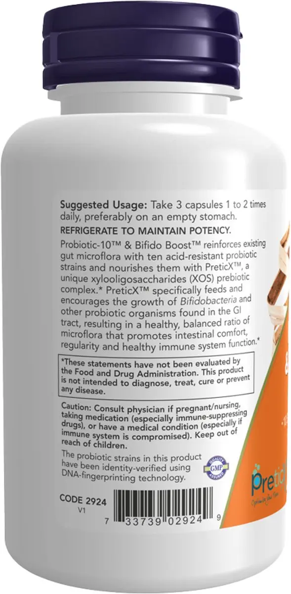 Now Foods Biotics-10 & Bifido Boost 90 V-caps