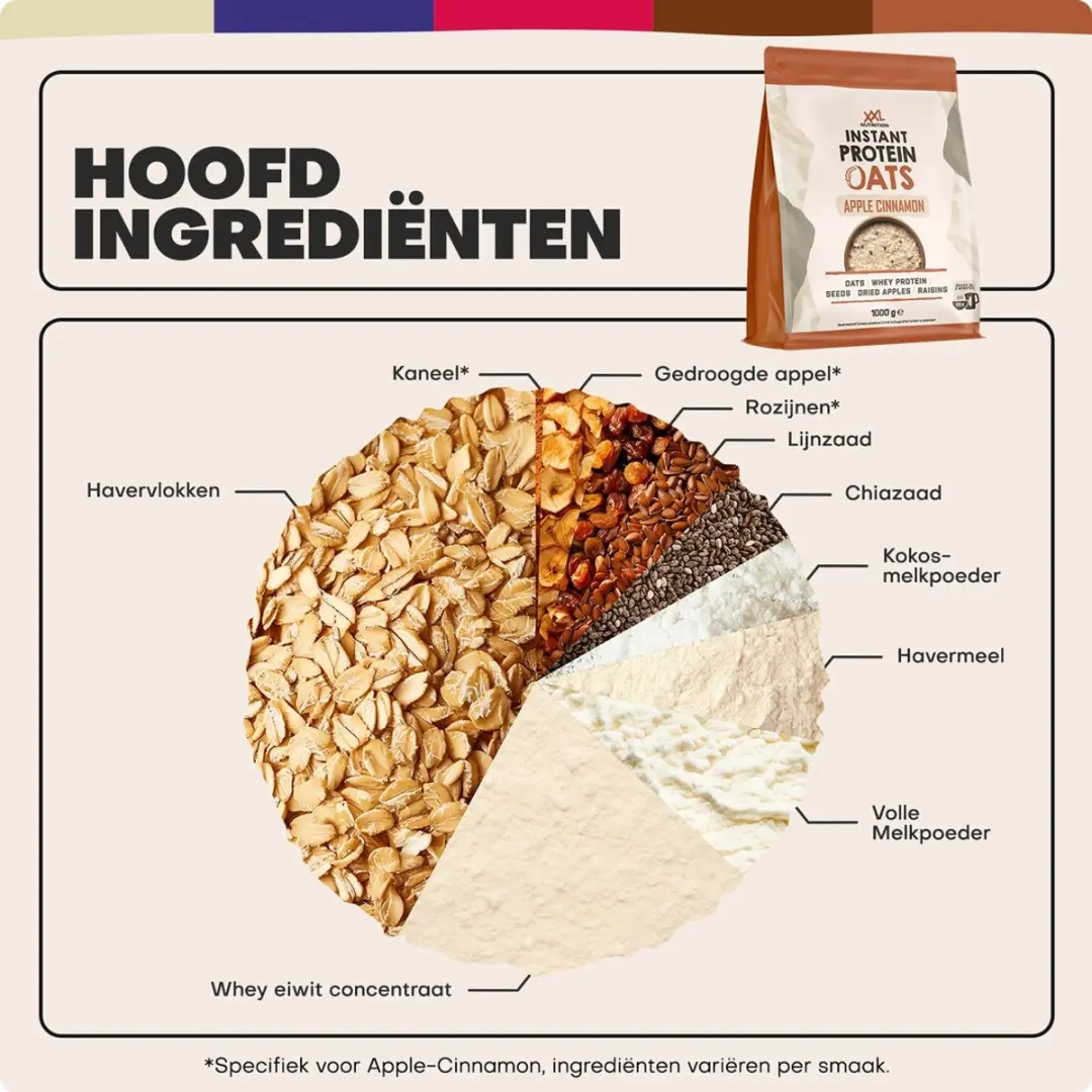 XXL Nutrition Instant Protein Oats Chocolade 1000g