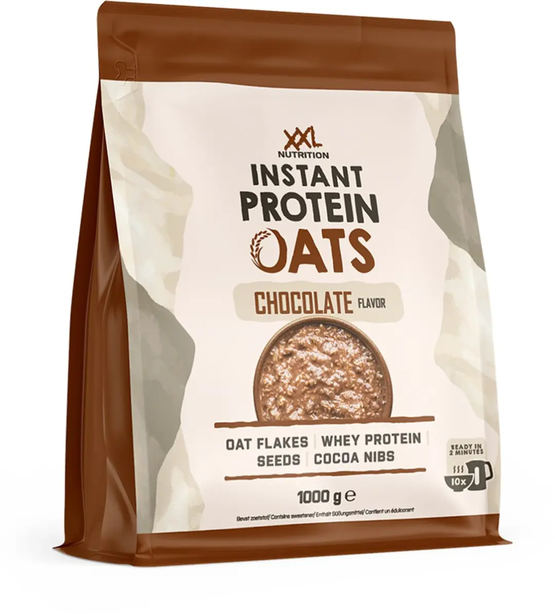 XXL Nutrition Instant Protein Oats Chocolade 1000g