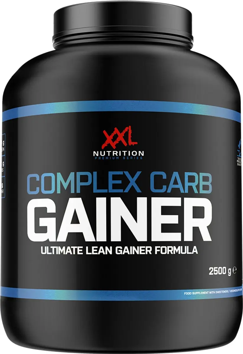 XXL Nutrition Complex Carb Gainer Aardbei 2500g