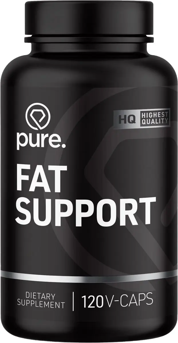 Pure Fat Support Vetverbrander 120 Vegan Capsules