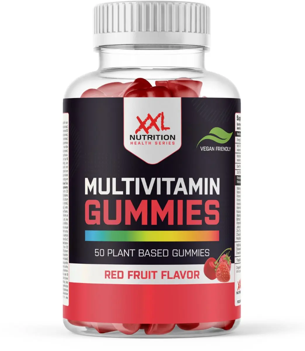 XXL Nutrition Multivitamine Gummies Red Fruit - 50 Stuks